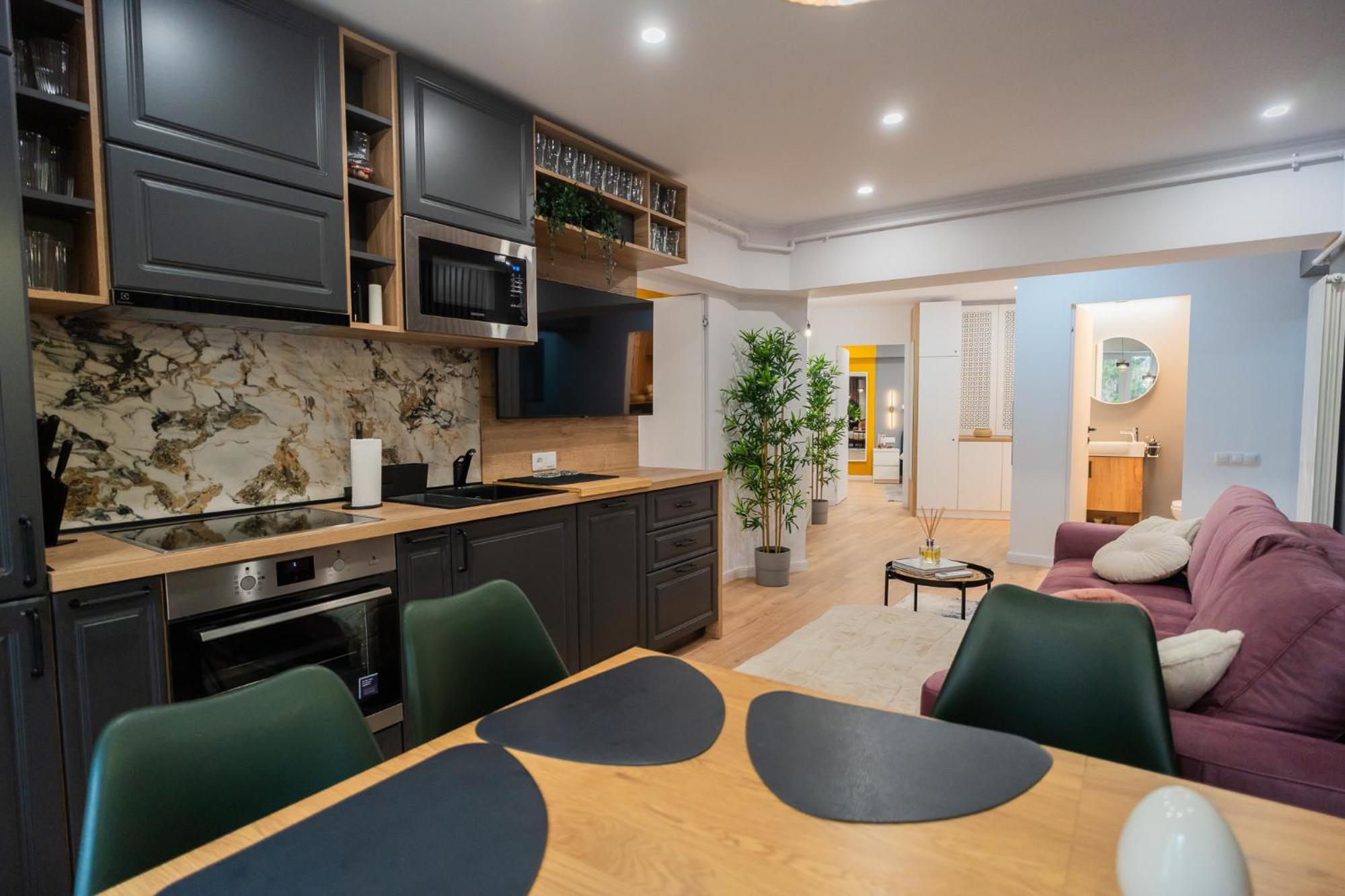 Urban Pearl - Old Town - Unique 4Br/3Ba Apartment 부쿠레슈티 외부 사진